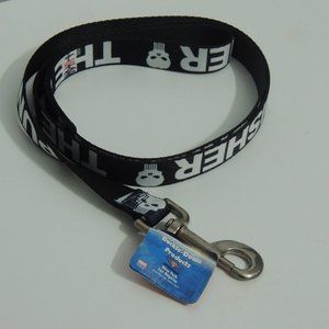 BUCKLE DOWN 4FT DOG LEASH THE PUNISHER BOLD W/ LOGO4 WEATHERED